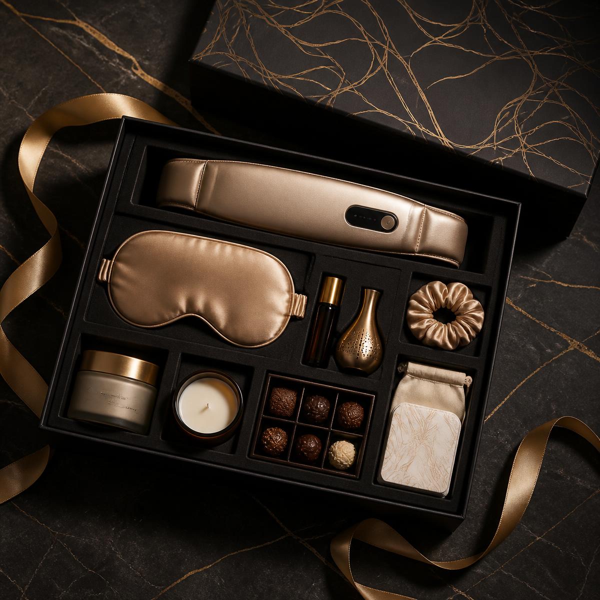 Deluxe Box flatlay